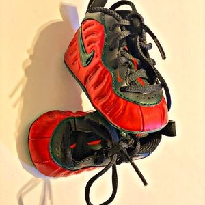 Little Nike Foamposite Candy Red - Crib
